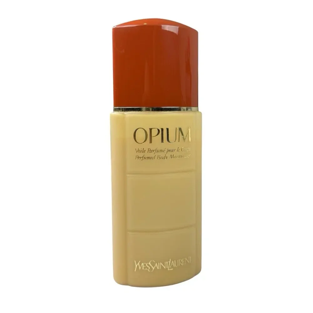 RARE Vintage 1980s Yves Saint Laurent OPIUM Perfumed Body Moisturizer Lotion